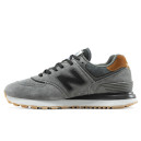 New Balance 574 x Stone Island Grey Brown