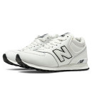 New Balance 574 White Black С МЕХОМ