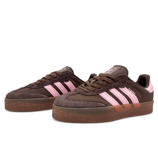Adidas Samba XLG Platform Brown Pink