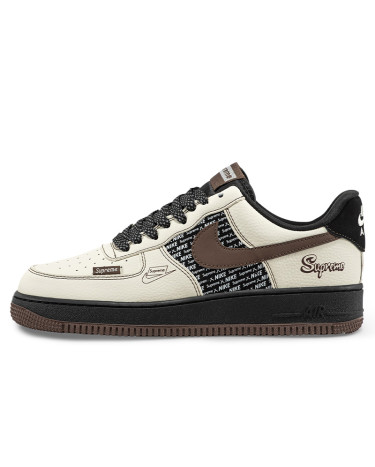 Nike Air Force 1 Low x Supreme Beige Brown