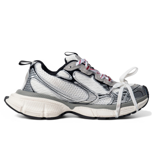 Balenciaga 3XL Silver White Two