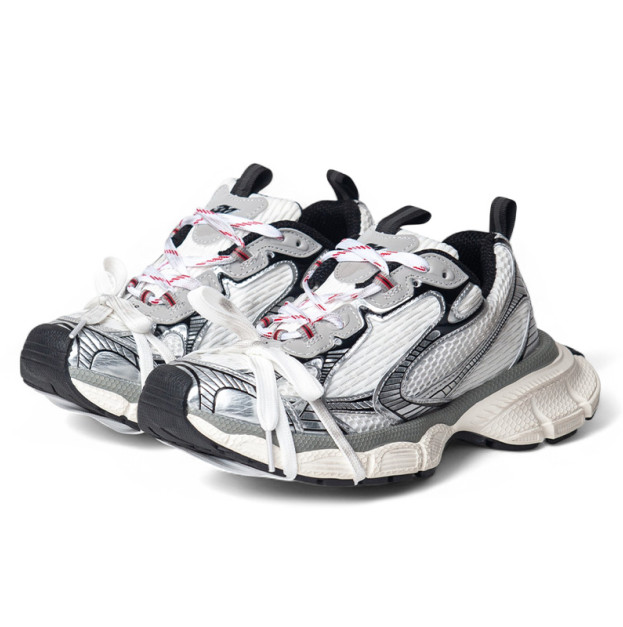 Balenciaga 3XL Silver White Two