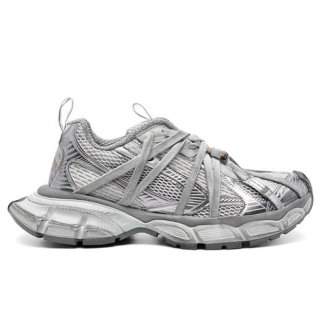 Balenciaga 3XL Extreme Laces B Trainers in Grey 825601W3XCH1101