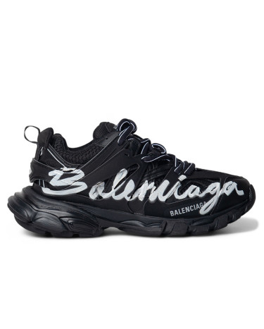 Balenciaga Track Signature Black White