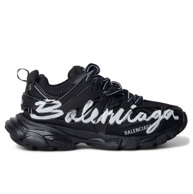 Balenciaga Track Signature Black White