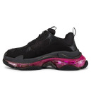 Balenciaga Triple S Clear Sole Black Pink