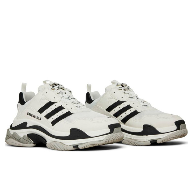 Adidas x Balenciaga Triple S White 710021W2ZB19112