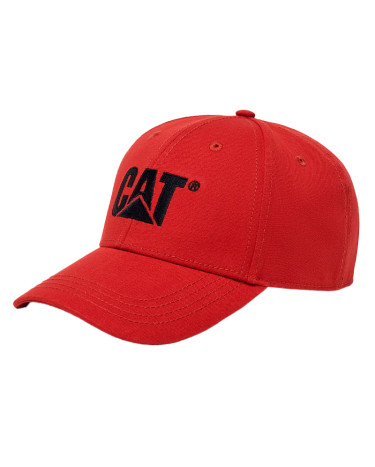 Caterpillar Trademark Red Cap W01791-11896