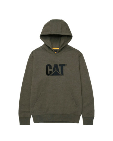 Caterpillar Army Moss Heather Hoodie W10646-13037