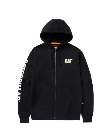Caterpillar Full Zip Hoodie Black W10840-016