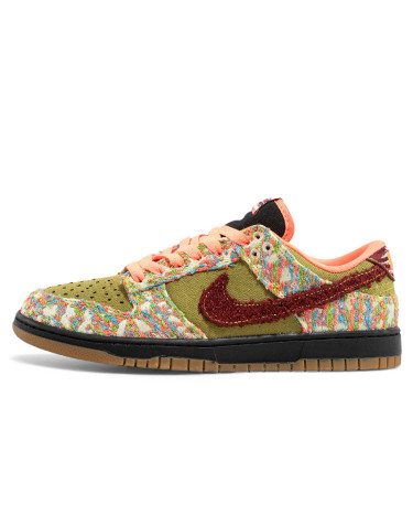 Nike Dunk Low Panda Monium Pack Green Curry Multi-Color IB2263-300