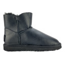 UGG Classic Mini Bailey Bling Leather Black