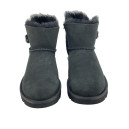 UGG Classic Mini Bailey Button Bling Black