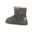 UGG Classic Mini Bailey Button Bling Grey