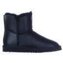 UGG Classic Mini Button Leather Black
