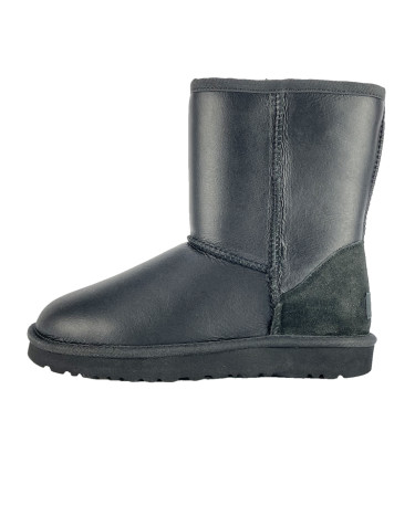 UGG Classic Short Metallic Black