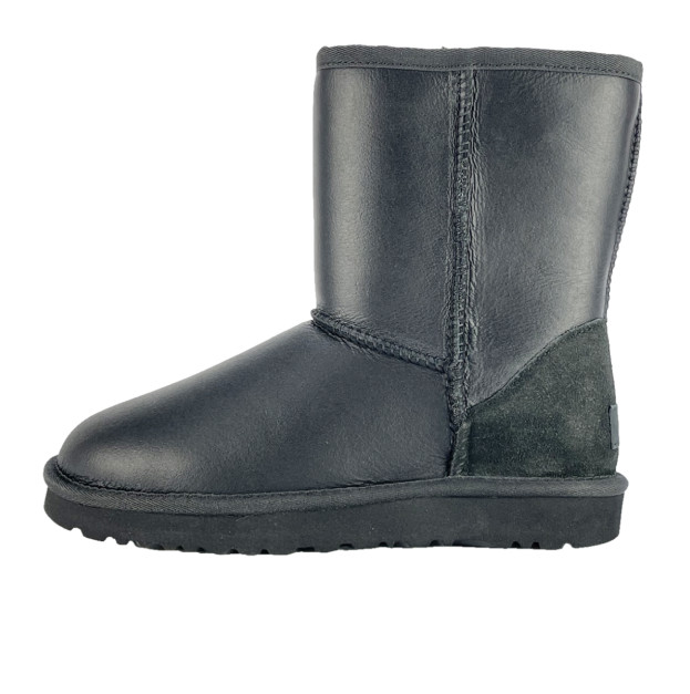 UGG Classic Short Metallic Black