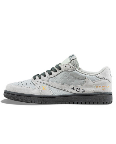 Jordan 1 Low x Travis Scott x Louis Vuitton Grey