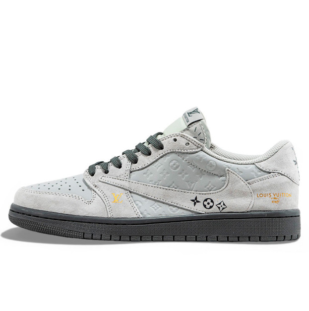 Jordan 1 Low x Travis Scott x Louis Vuitton Grey