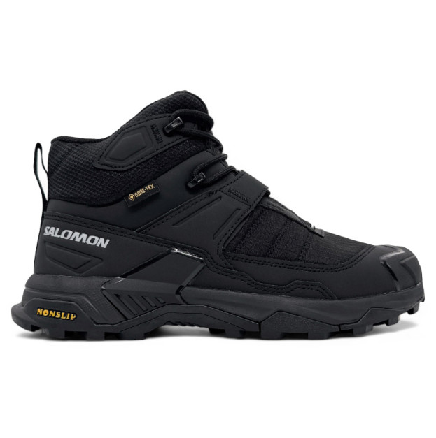 Salomon x Ultra 5 Gore-Tex Black З ХУТРОМ