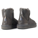 UGG Classic Mini Zip Lacquer Gray