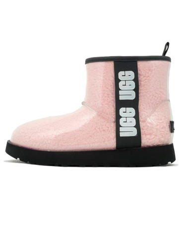 UGG Classic Clear Mini Pink Black