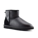 UGG Classic Mini Leather Metallic Black 1016222LM