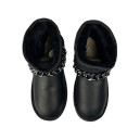UGG Mini Chain Black Leather