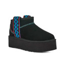 UGG Ultra Mini Classic Braid Platform Boot Black