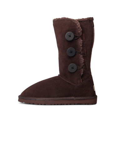 UGG Bailey Button Triplet II Brown Mocha