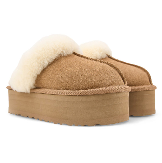 UGG Funkette Platform Chestnut