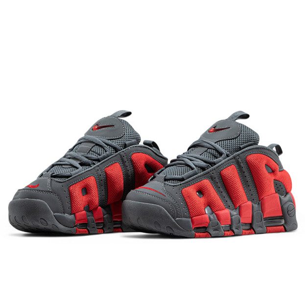 Nike Air More Uptempo Low Dark Grey Light Crimson FZ3055-002