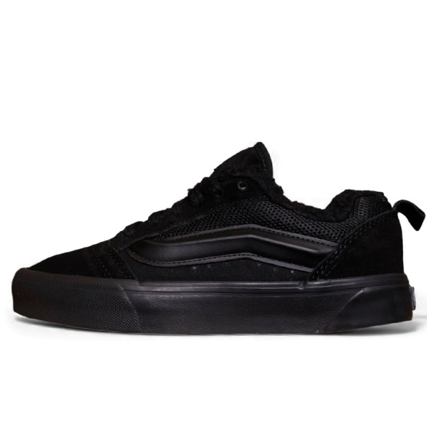 Vans Knu Skool Black З ХУТРОМ
