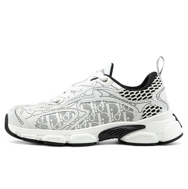 Dior Chrono Sneaker White KCK415OFK-S19W