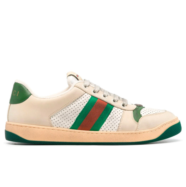 Gucci Screener Distressed Green Orange 570442 0YI20 9582