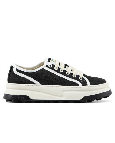 Gucci GG Canvas Sneakers White Black 745997 20Q20 1043