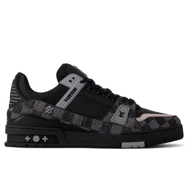 Louis Vuitton Trainer Black White 1ACWD9