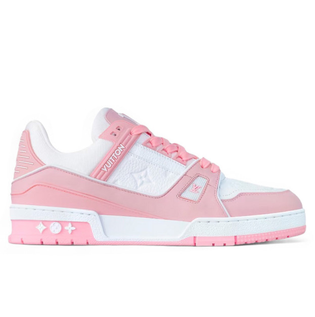 Louis Vuitton Trainer Pink White 1AGZCR