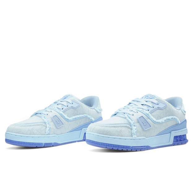 Louis Vuitton Trainer Triple Blue