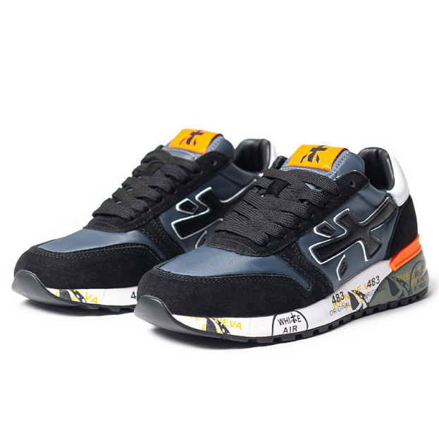 Premiata Mick Black Orange