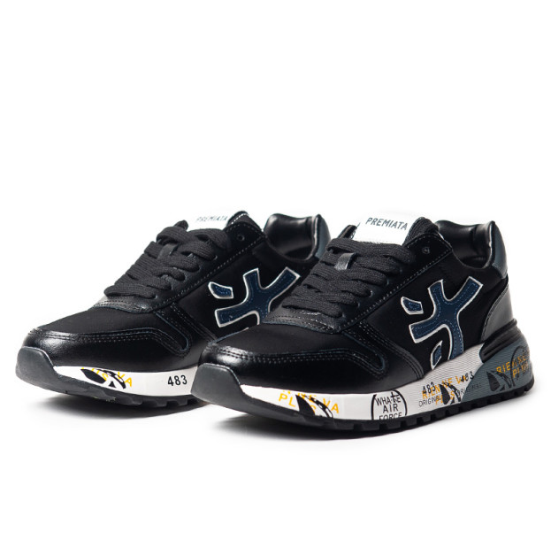 Premiata Mick Black Blue White
