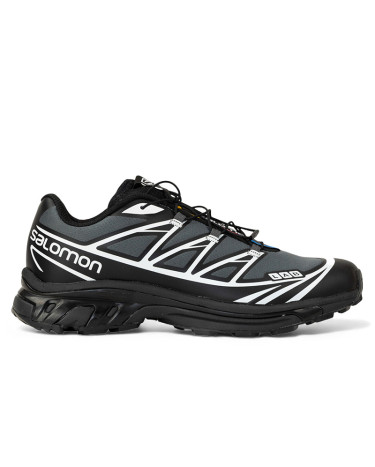 Кросівки Salomon XT-6 Soft Ground LAB Grey Black White Чорний/сірий