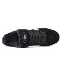 Sneakers Adidas Campus Black White With FUR Black/white