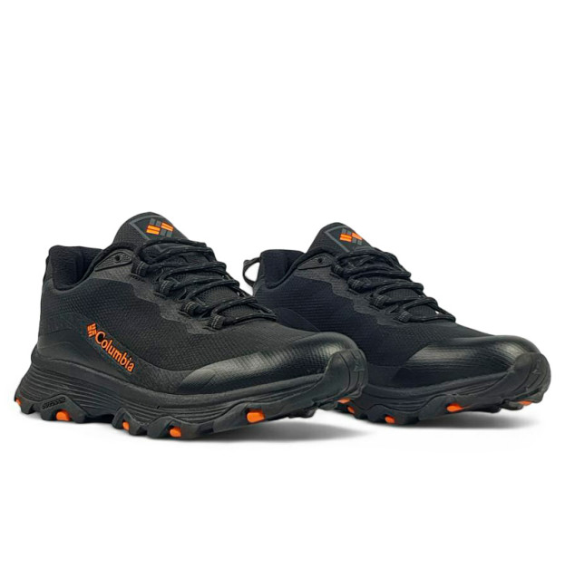 Columbia Outdoor Black Orange С ФЛИСОМ