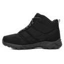 Ботинки Columbia Waterproof Triple Black С ФЛИСОМ Черный
