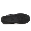 Кросівки Jordan 4 Total Black З ХУТРОМ Чорний