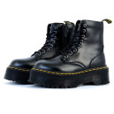 Черевики Dr. Martens Jadon Zip Premium Black З ХУТРОМ Чорний