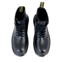 Черевики Dr. Martens Jadon Zip Premium Black З ХУТРОМ Чорний
