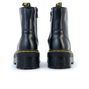 Черевики Dr. Martens Jadon Zip Premium Black З ХУТРОМ Чорний