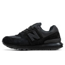Кросівки New Balance 574 x Stone Island Black З ХУТРОМ Чорний